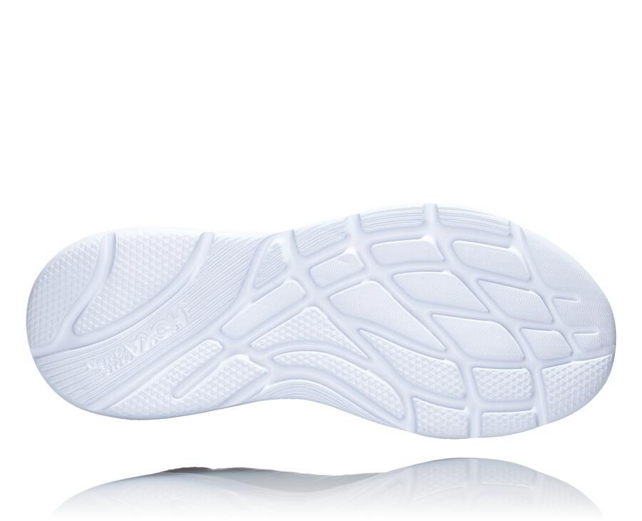 Hoka One One Mens Sandals - ORA Recovery - Black/White - ALFR28046